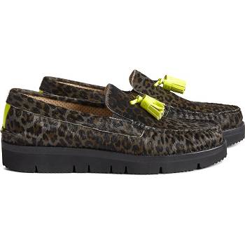 Sperry Cloud Authentic Original Tassel Leopardie - Panske Mokasíny